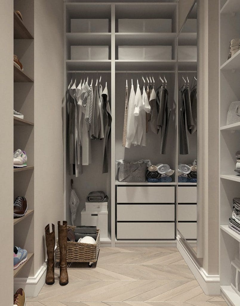 fitted wardrobe inside