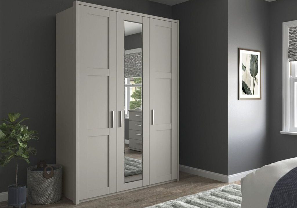 Taupe Carmen With Silver Mirror Glazing